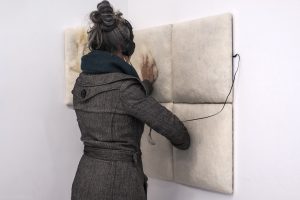 Vue de l'installation Panic Room ASMR, Jana Lottenburger